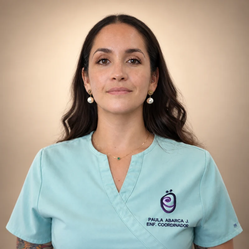 Paula Abarca, profesional de Clínica Epöjé